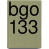 BGO 133 by Ministerie van Onderwijs, Cultuur en Wetenschap