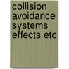 Collision avoidance systems effects etc door Nilsson