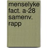 Menselyke fact. a-28 samenv. rapp door Oude Egberink