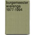 Burgemeester wierenga 1977-1994