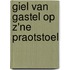 Giel van Gastel op z'ne praotstoel