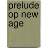 Prelude op new age door Lieshout