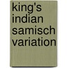 King's indian samisch variation door Langeweg
