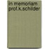 In memoriam prof.k.schilder