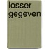 Losser gegeven