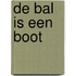 De bal is een boot