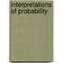 Interpretations of probability