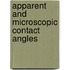 Apparent and Microscopic Contact Angles