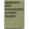 Apparent and Microscopic Contact Angles by Unknown