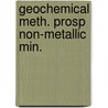 Geochemical meth. prosp non-metallic min. by Komov