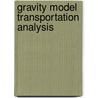 Gravity model transportation analysis by Erlander