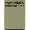 Non-metallic mineral ores door Onbekend