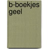 b-boekjes geel door A. Doggen