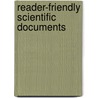 Reader-friendly scientific documents by E. Hull
