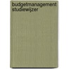 Budgetmanagement studiewijzer door Onbekend