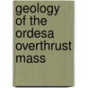 Geology of the ordesa overthrust mass door Velde