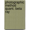 Photographic method quant. beta ray by Langendyk