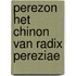 Perezon het chinon van radix pereziae