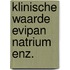 Klinische waarde evipan natrium enz.