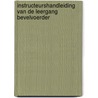 Instructeurshandleiding van de leergang Bevelvoerder door Onbekend