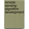 Remote sensing algorithm development door J.F. de Haan