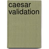 Caesar validation door M. van Persie
