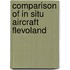 Comparison of in situ aircraft flevoland