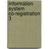 Information system co-registration 3 door Rietveld