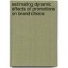 Estimating dynamic effects of promotions on brand choice by R. Paap