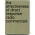 The effectiveness of direct response radio commercials