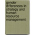 Gender differences in strategy and human resource management