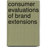 Consumer evaluations of brand extensions door E.J. Nijssen