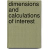 Dimensions and calculations of interest door J. Wagensveld