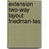 Extension two-way layout friedman-tes