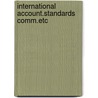 International account.standards comm.etc door Smeets