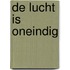 De lucht is oneindig