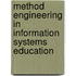 Method engineering in information systems education