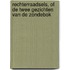 Rechterraadsels, of De twee gezichten van de zondebok