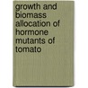 Growth and biomass allocation of hormone mutants of tomato by O. Nagel