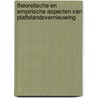 Theoretische en empirische aspecten van plattelandsvernieuwing door F. Boekema