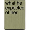 What he expected of her by J. de Loustal
