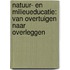 Natuur- en milieueducatie: van overtuigen naar overleggen