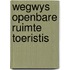 Wegwys openbare ruimte toeristis