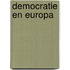 Democratie en europa