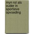 Myn rol als ouder in sportieve opvoeding