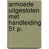 Armoede uitgesloten met handleiding 51 p. door Callens