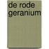De rode geranium