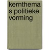 Kernthema s politieke vorming door Deth