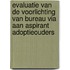 Evaluatie van de voorlichting van bureau VIA aan aspirant adoptieouders