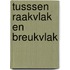 Tusssen raakvlak en breukvlak